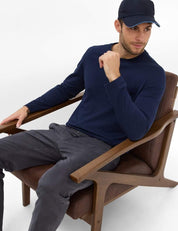 Langarmshirt TIMON aus Baumwollmix - 24-universe - Blau