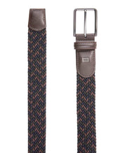 Gürtel geflochten - 52-brown - Braun