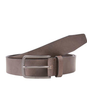 Ledergürtel - 52-brown - Braun