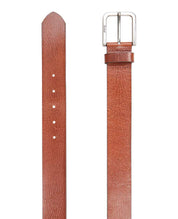 Ledergürtel - 55-cognac - Braun