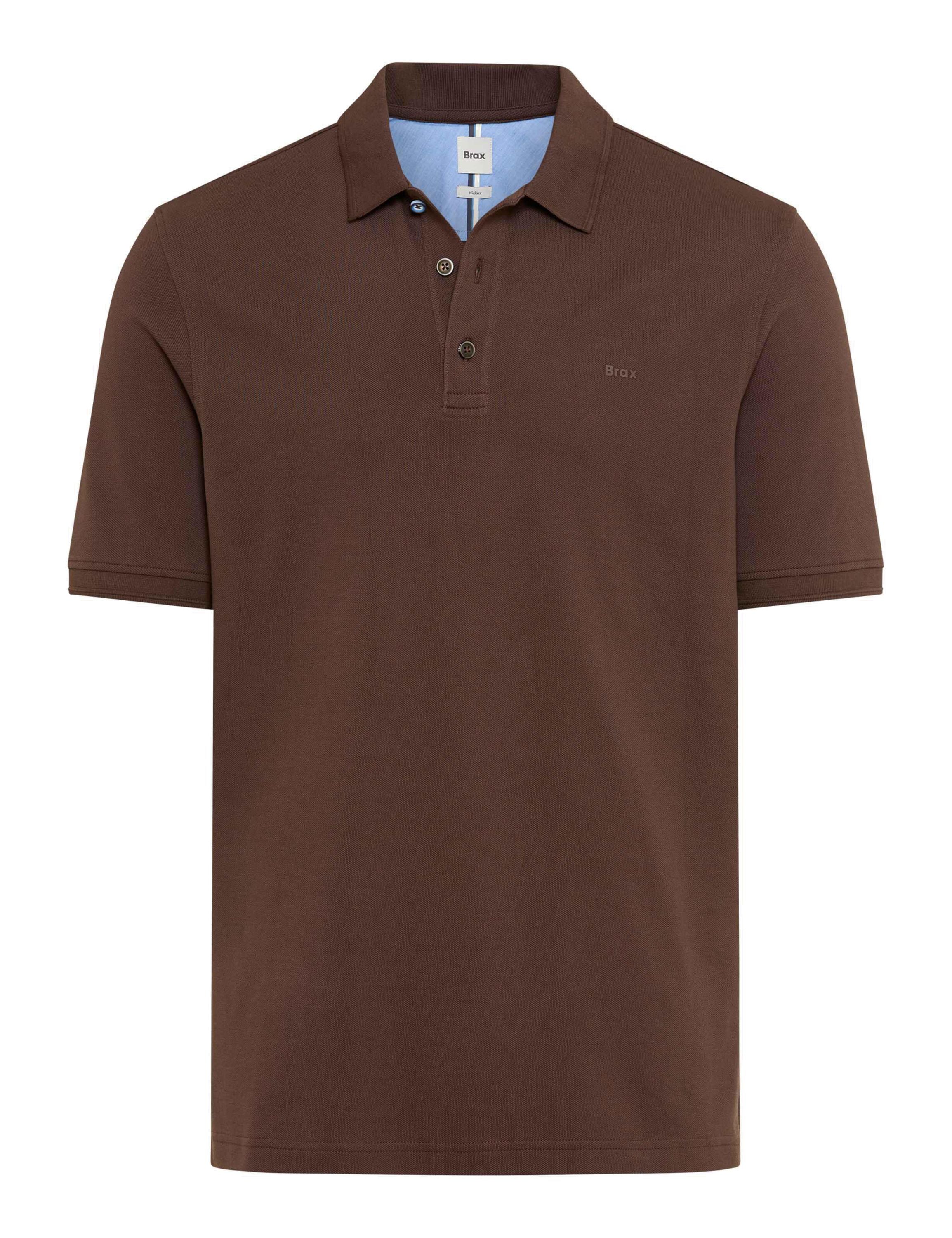 Poloshirt PETE aus Baumwolle - 52-chocolate - Braun