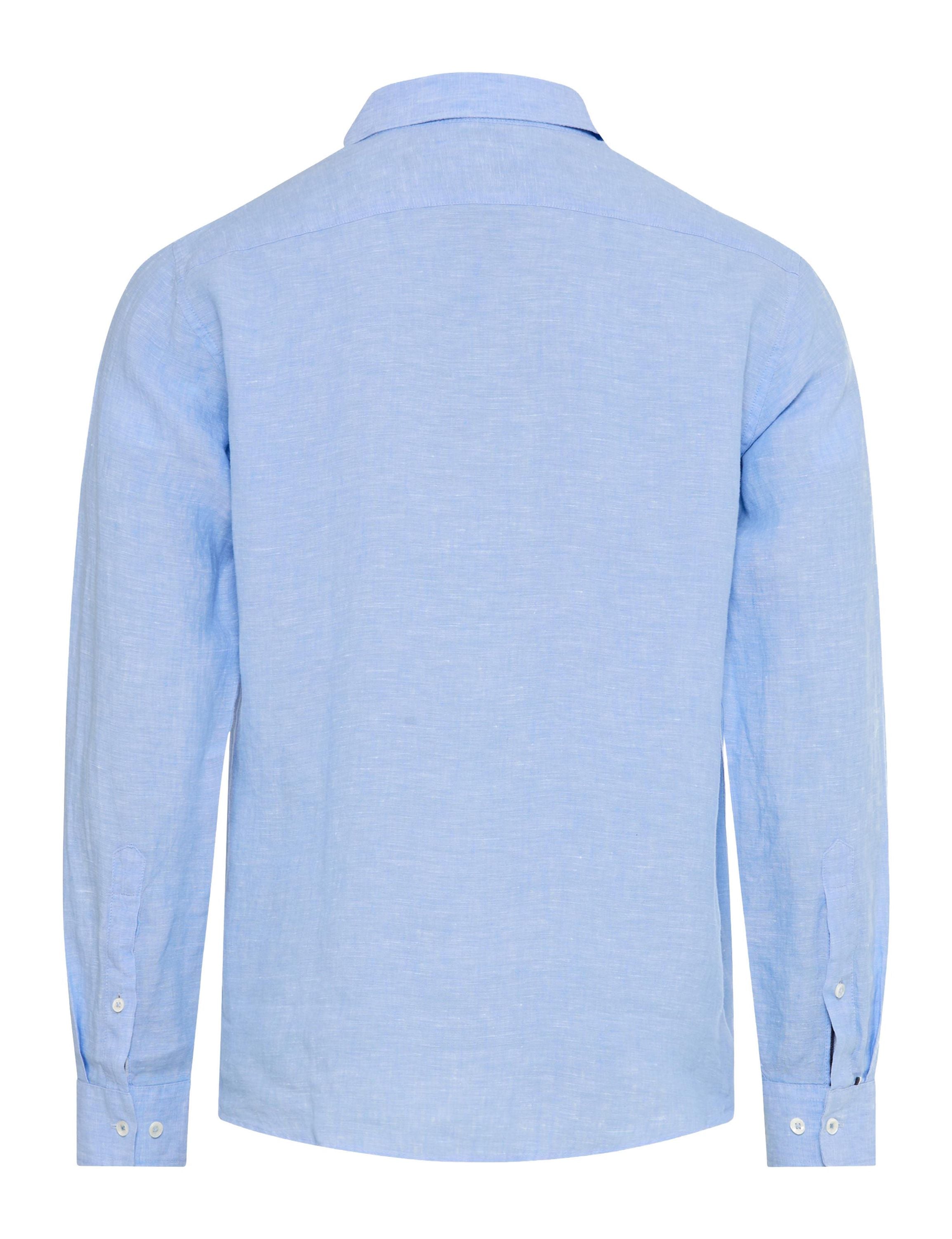 Leinenhemd DANIEL Modern Fit - 29-sky - Blau