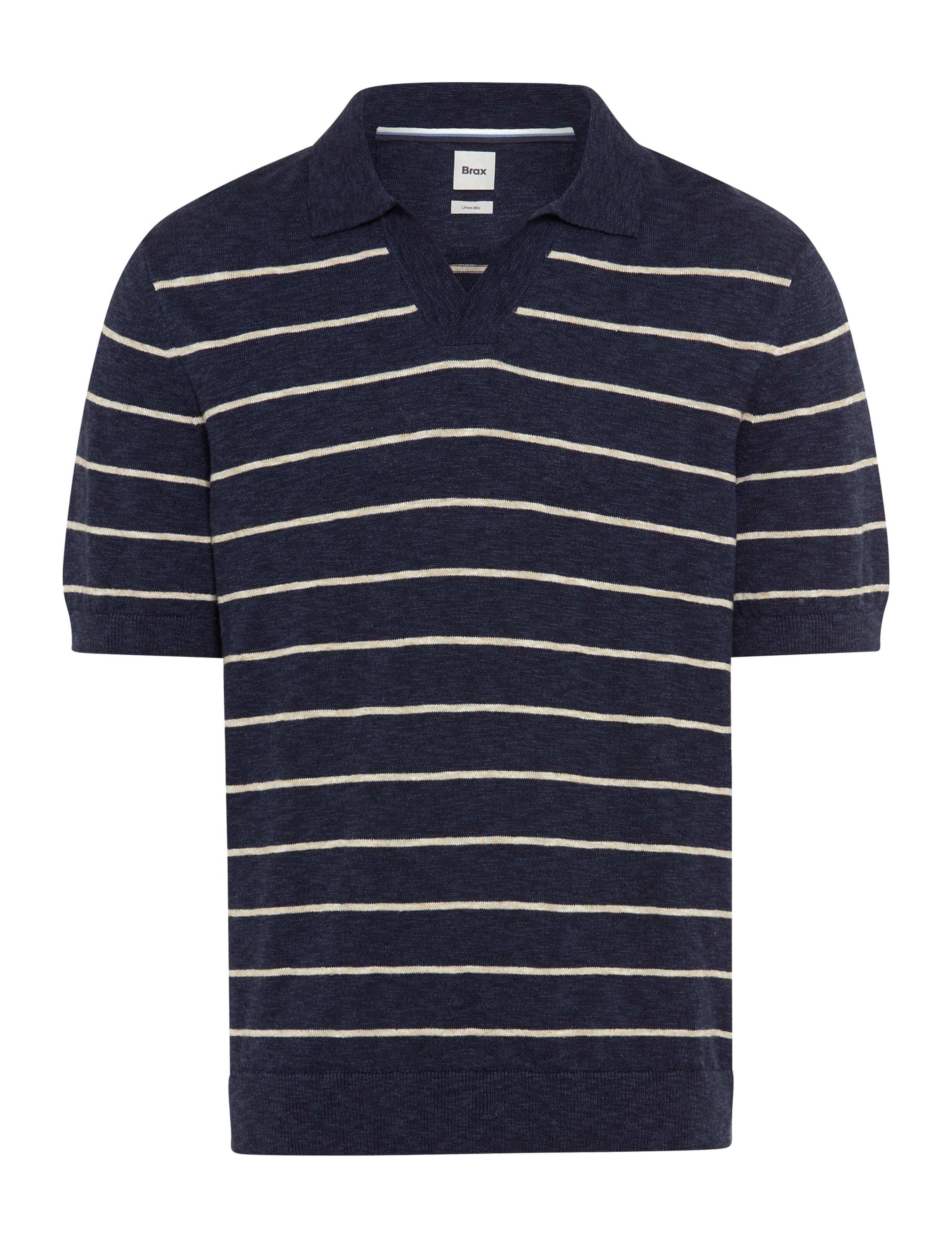 T-Shirt PASCAL aus Baumwollmix - 23-navy - Blau