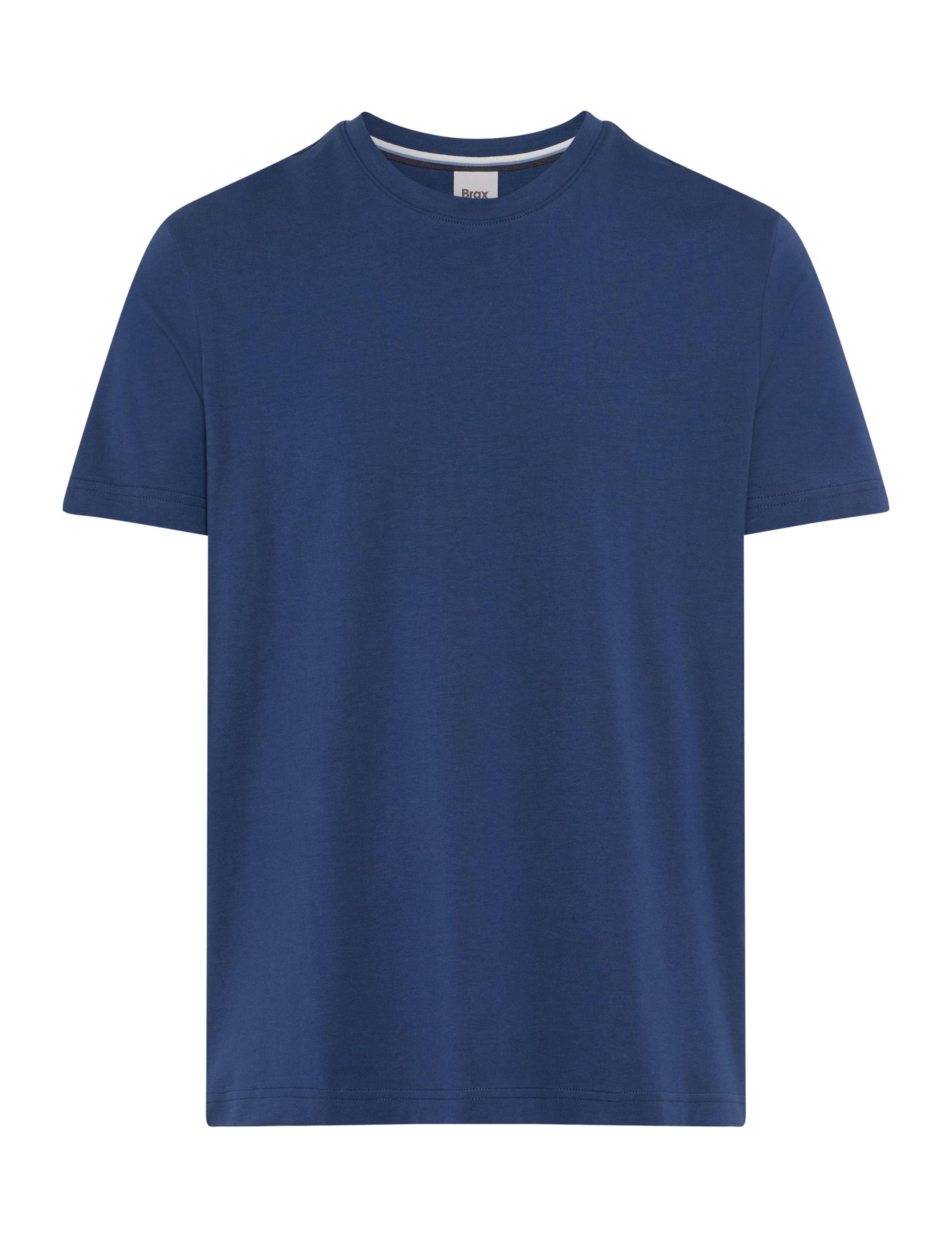 T-Shirt aus Baumwolle - 25-cove - Blau