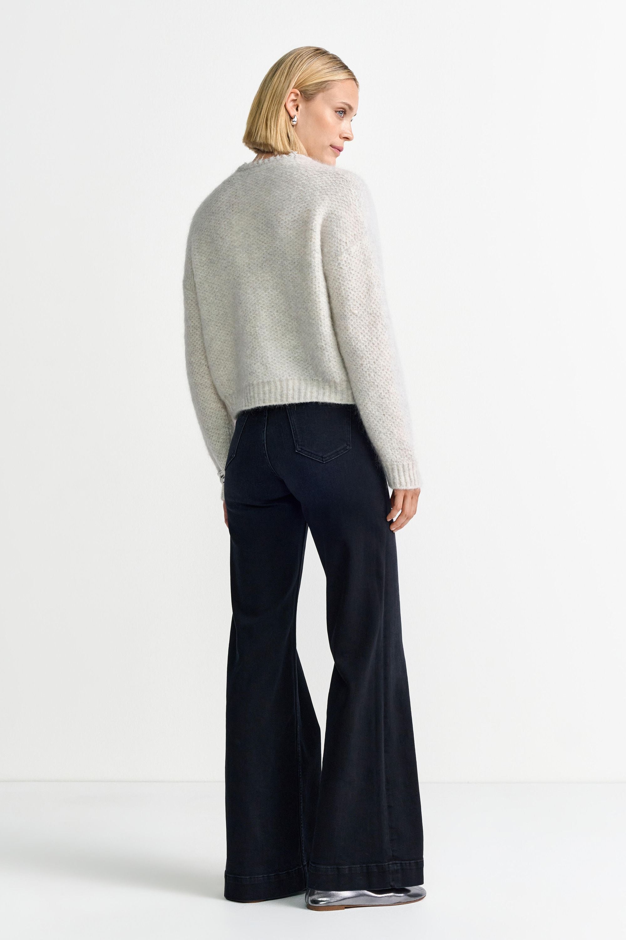 Jeans MARLENE Wide Leg - 900-denim black - Schwarz