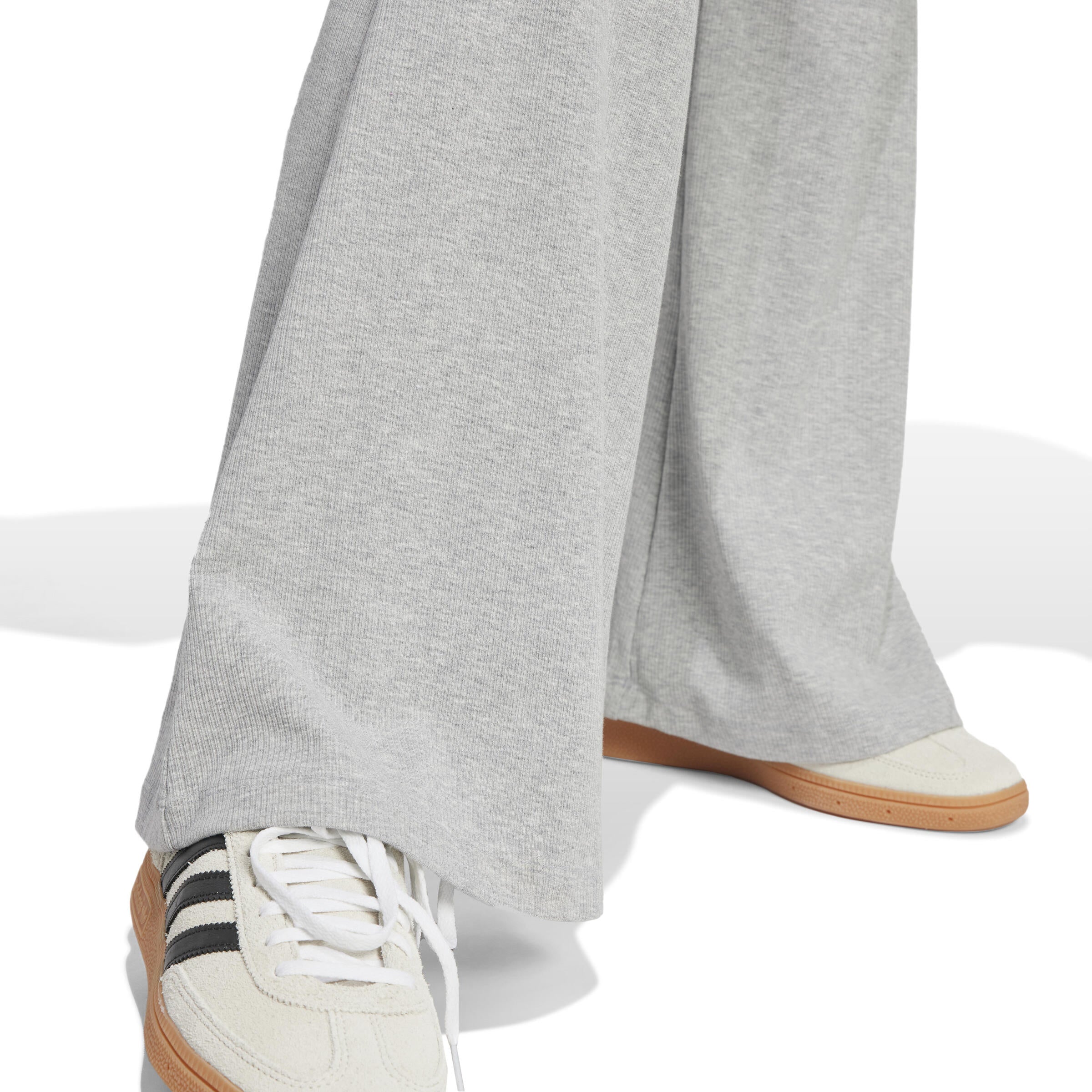 Schlaghose aus Baumwollmix - MGREYH - Grau