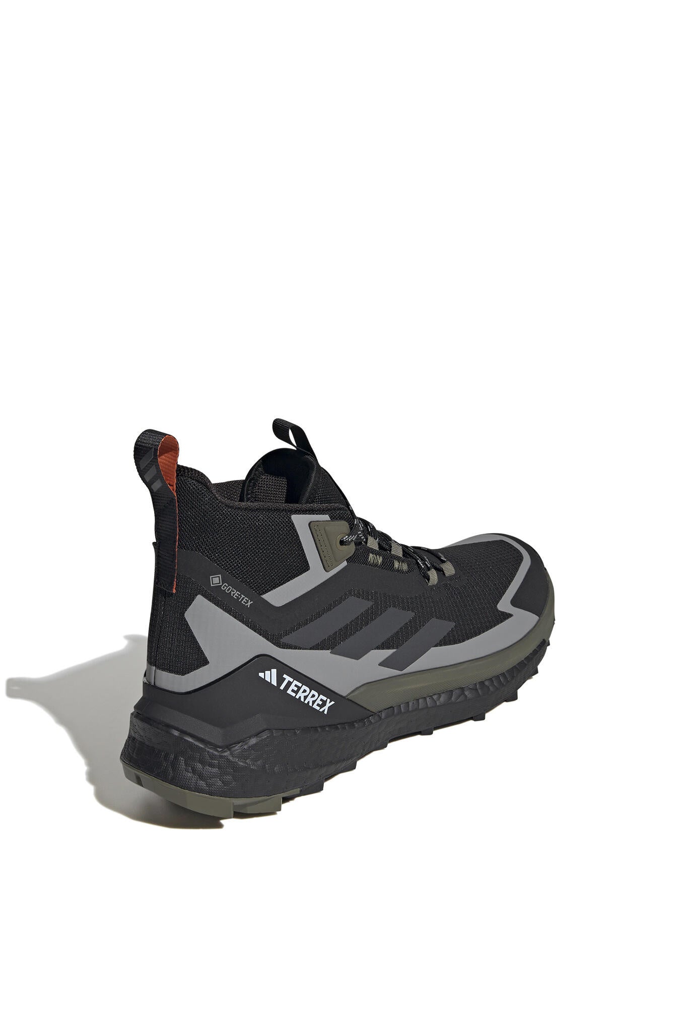 Wanderschuhe TERREX FREE HIKER 2 GTX - CBLACK/CARBON/OLISTR - Grau