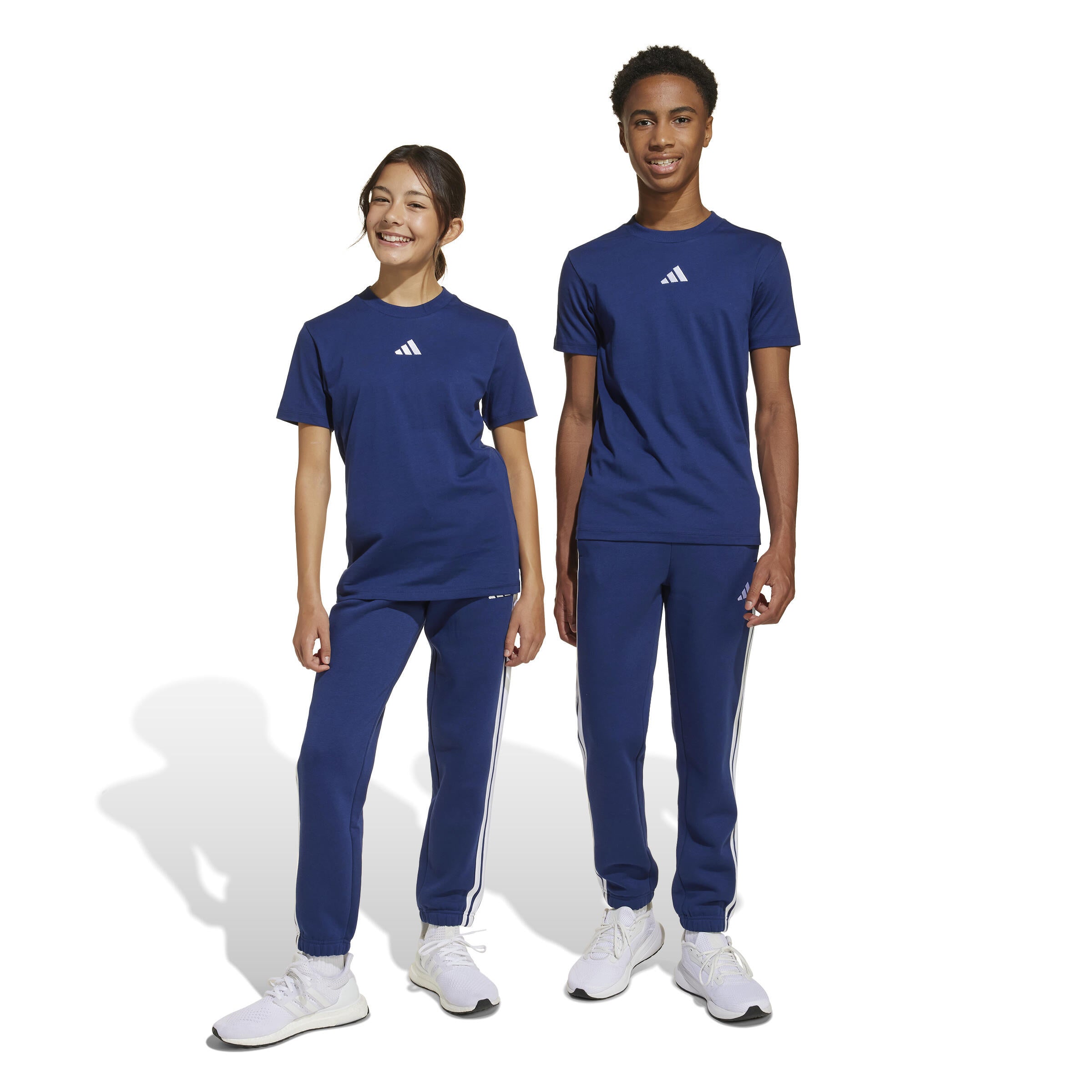 Trainingshose Regular Fit - DKBLUE/WHITE - Blau