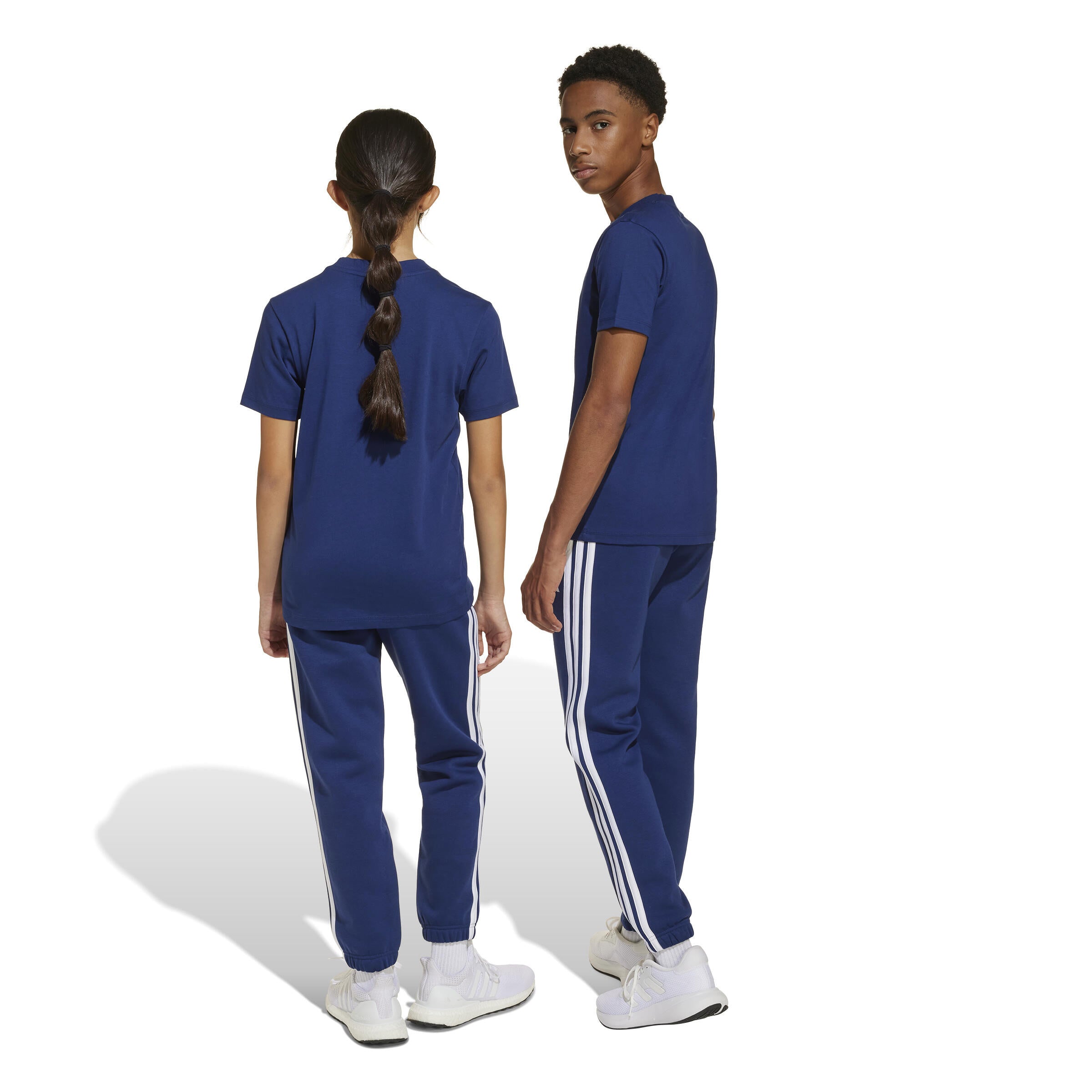 Trainingshose Regular Fit - DKBLUE/WHITE - Blau