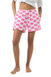 Schlafshorts - 1718-soft pink - Rosa