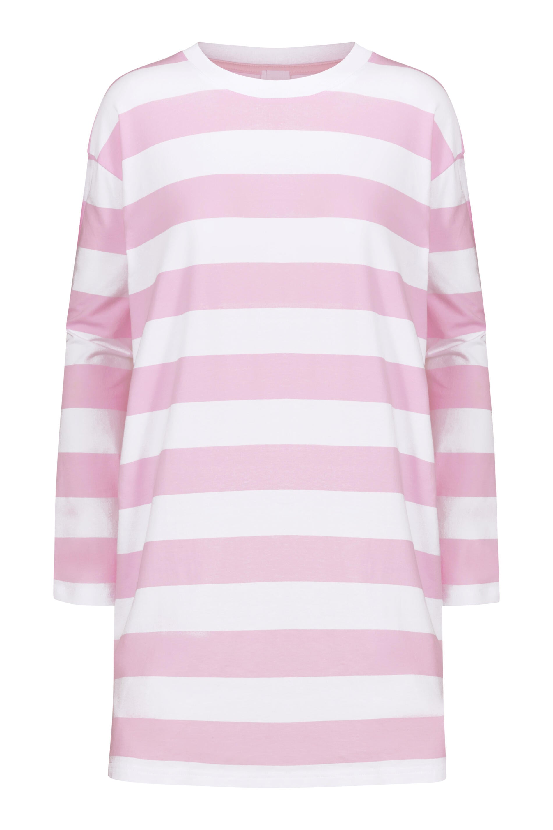 Nachthemd - 1718-soft pink - Pink | Weiß