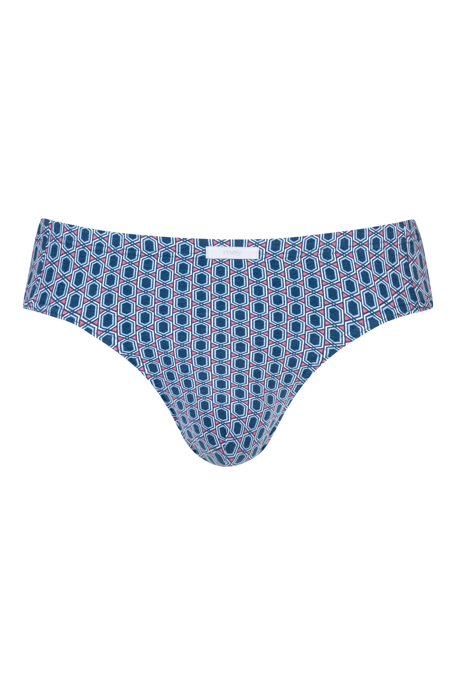 Jazz-Pants Baumwolle STRAIGHT GEO - 309-dream blue - Blau