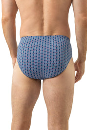 Jazz-Pants Baumwolle STRAIGHT GEO - 309-dream blue - Blau