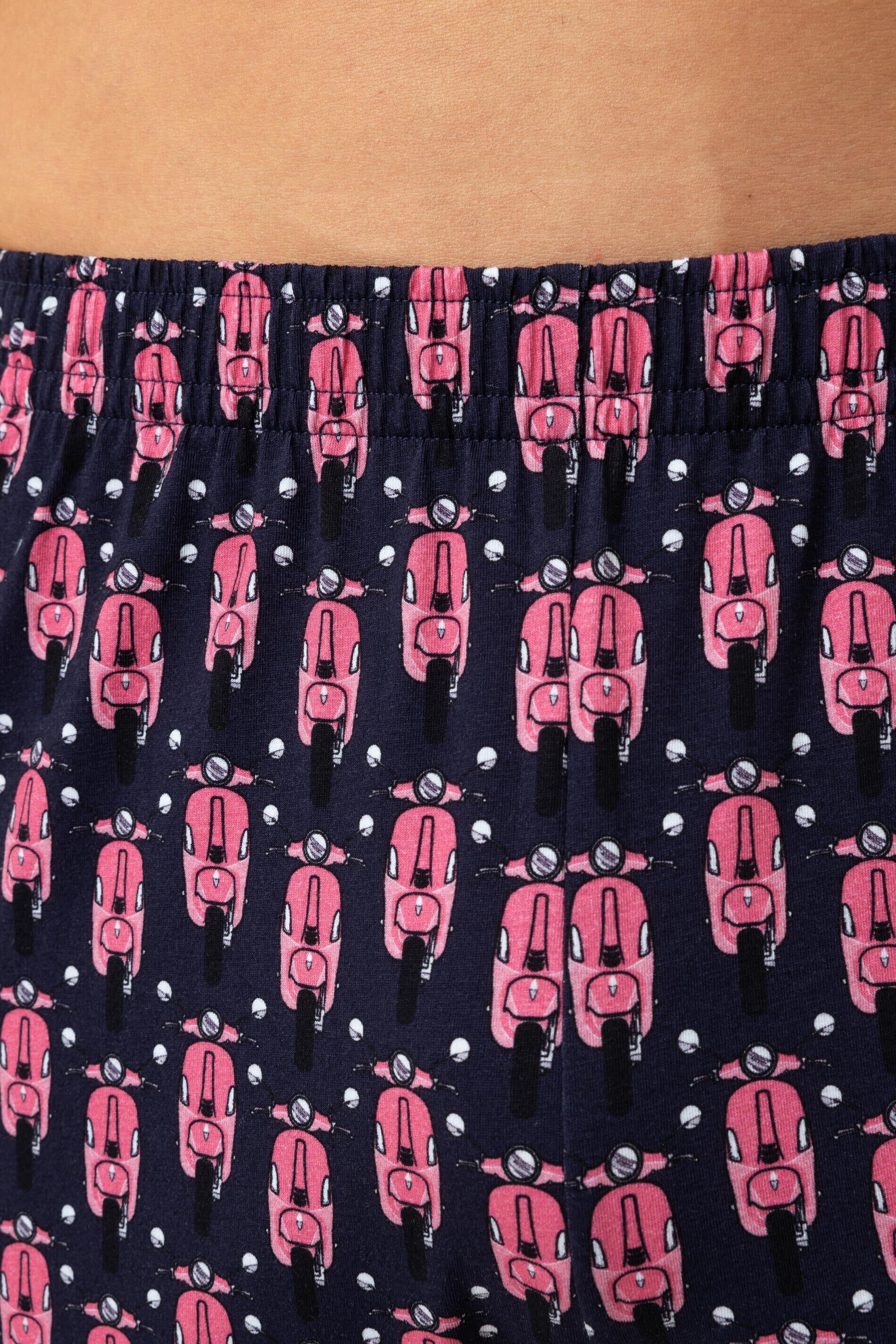 Schlupfshorts aus Baumwolle - 668-yacht blue - Blau