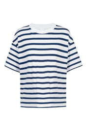 T-Shirt gestreift - 1768-blue zodiac - Blau