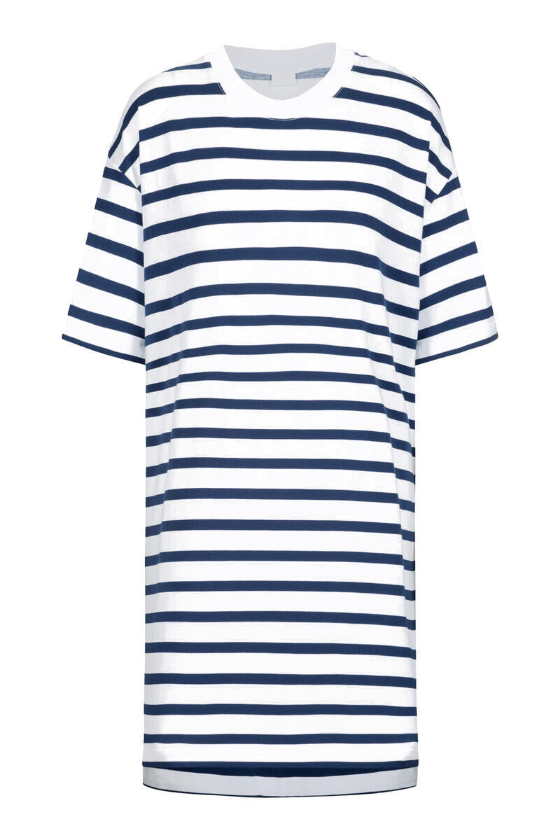 Nachthemd aus Baumwolle - 1768-blue zodiac - Blau