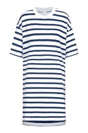 Nachthemd aus Baumwolle - 1768-blue zodiac - Blau