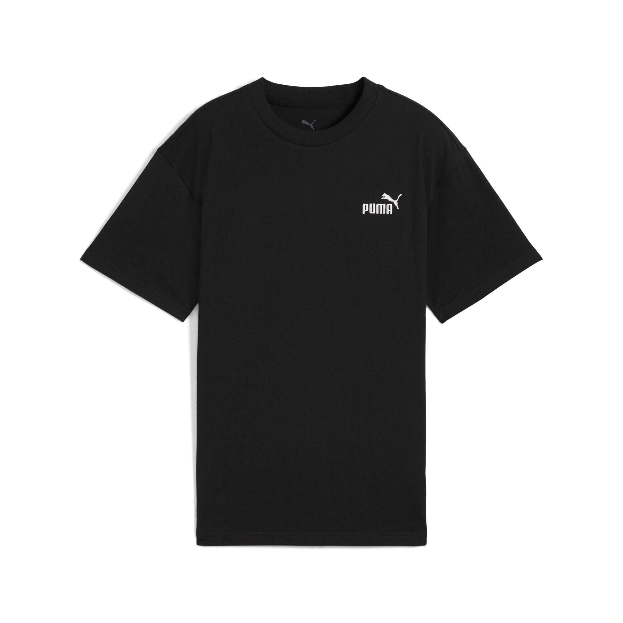 T-Shirt Relaxed Fit - 001-PUMA Black - Schwarz