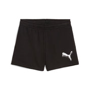 Sweatshorts aus Baumwollmix - 001-PUMA Black - Schwarz