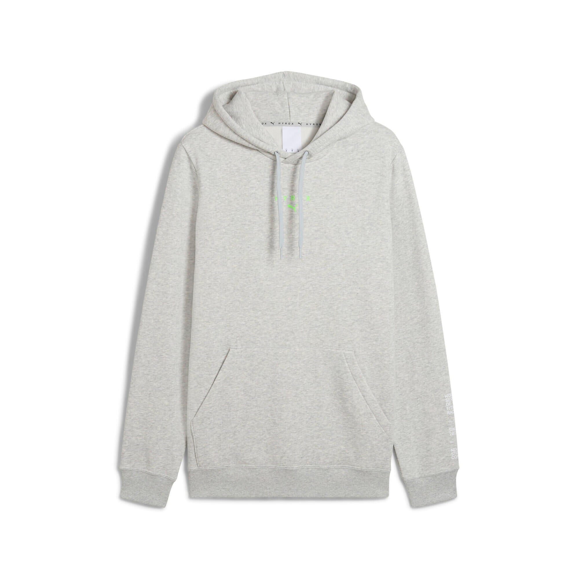 Sweathoodie HYROX aus Baumwollmix - 004-Light Gray Heather - Grau