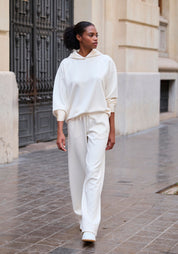 Loosefit Hose - 939-offwhite - Weiß