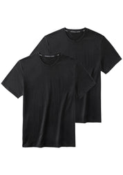T-Shirt 2er-Pack - 899-2x schwarz - Schwarz