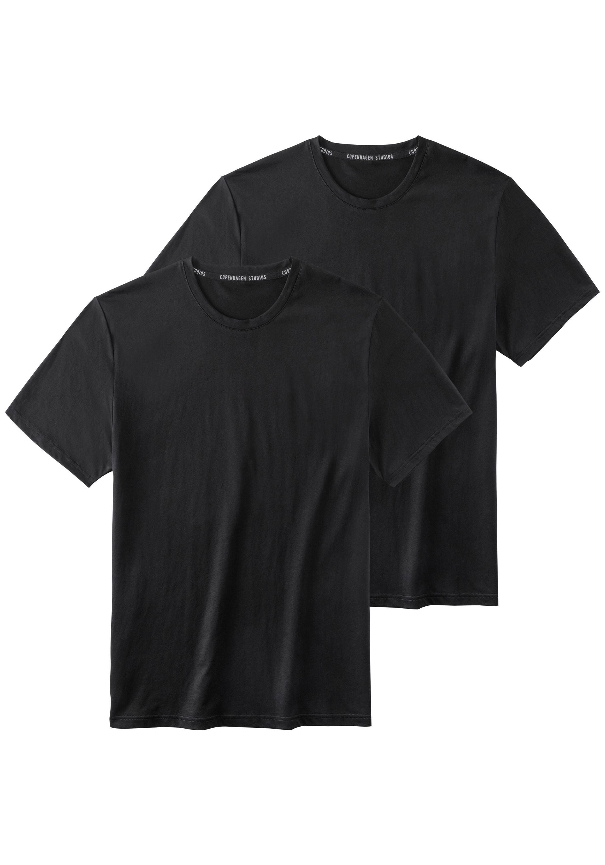 T-Shirt 2er-Pack - 899-2x schwarz - Schwarz