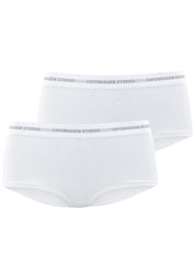 Panty 2er Pack - 1335-2x white - Weiß