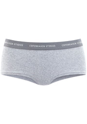 Panty 2er Pack - 7279-2x grey mela - Grau