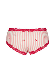 Hipster 2er-Pack aus Baumwolle - 7044-stripe print - Mehrfarbig