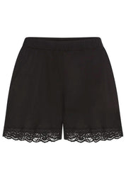 Shlafshorts aus Viskose - 4215-black - Schwarz