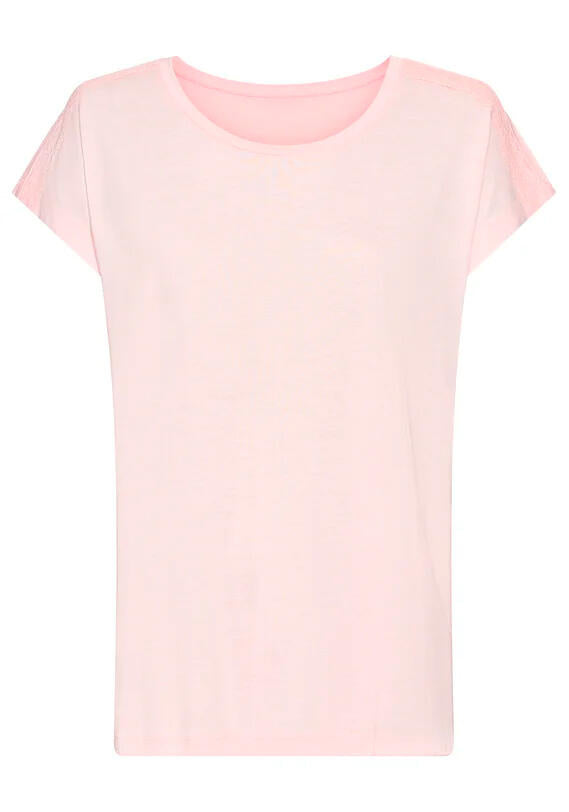 Schlafshirt aus Viskose - 784-rose - Rosa