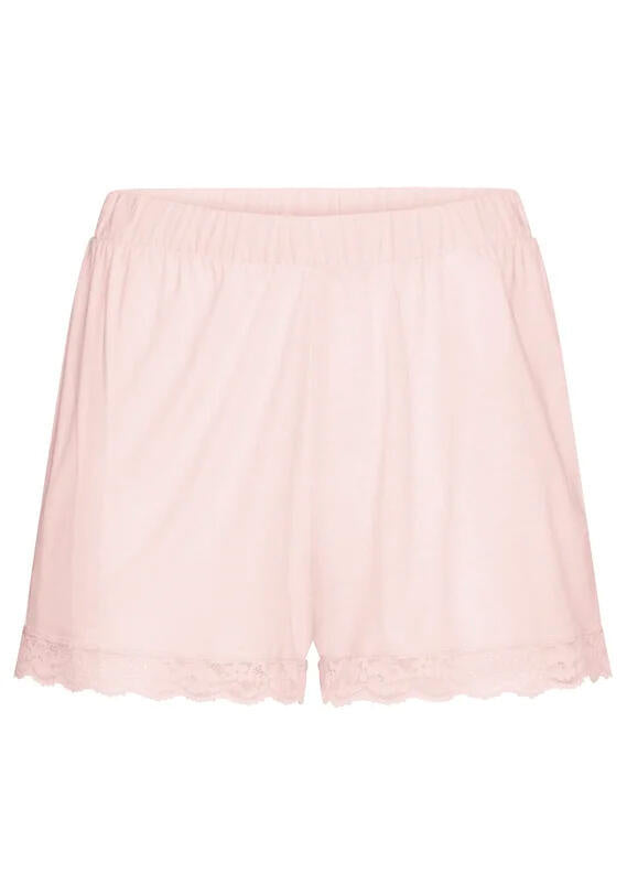 Shlafshorts aus Viskose - 784-rose - Rosa