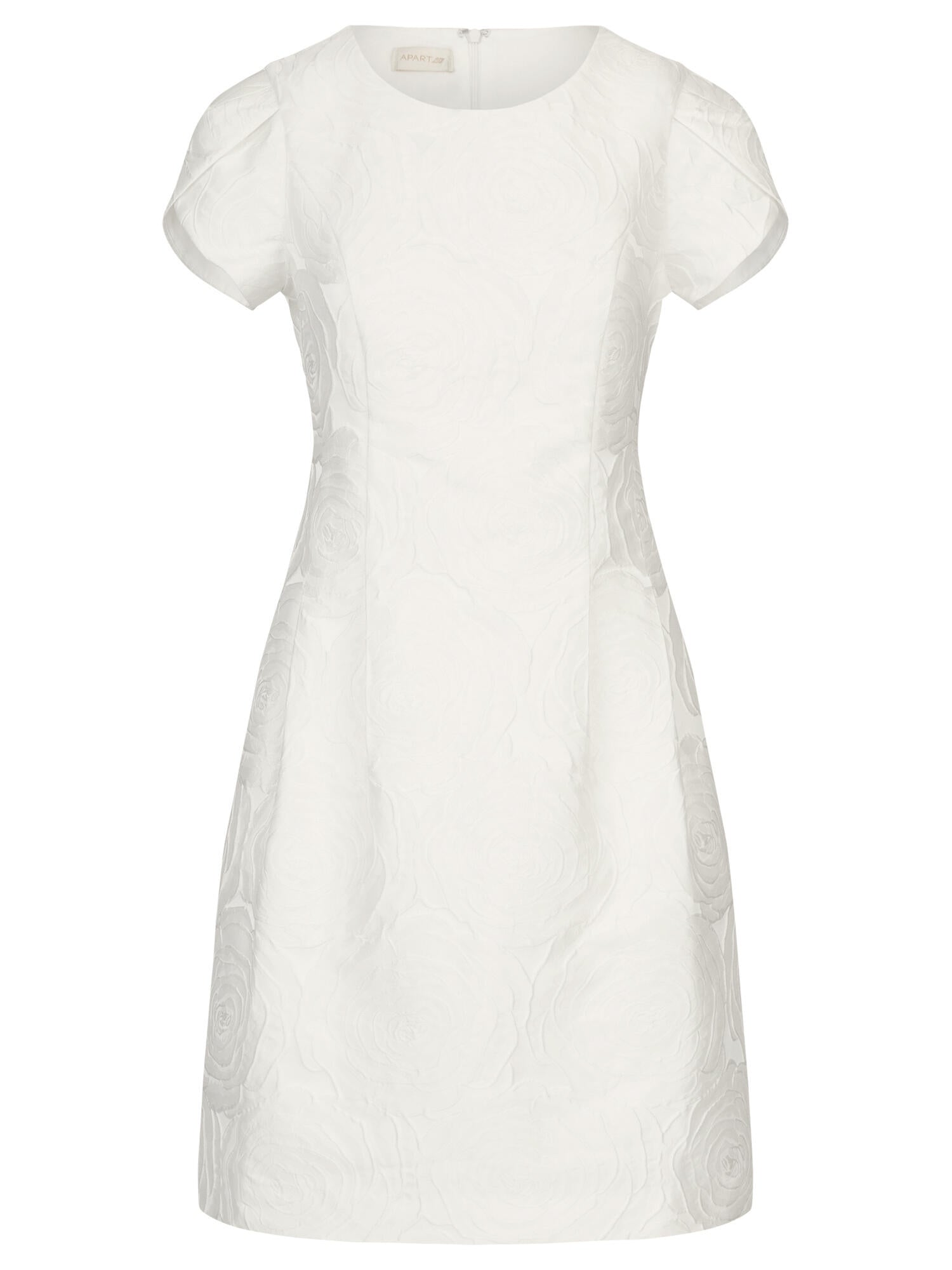 Cocktailkleid Mini - creme - Weiß