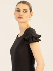 Cocktailkleid Mini - schwarz - Schwarz