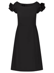 Cocktailkleid Mini - schwarz - Schwarz