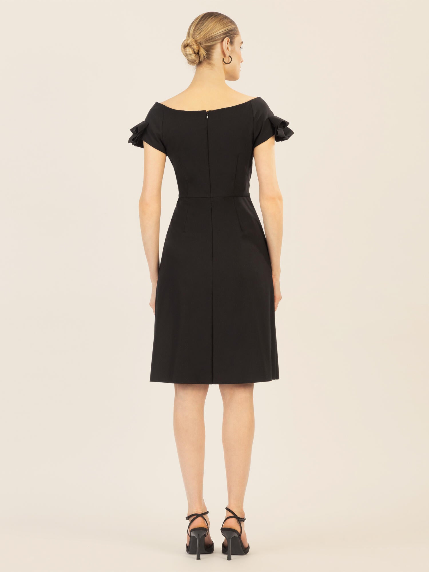 Cocktailkleid Mini - schwarz - Schwarz