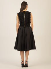 Top aus Spitze - schwarz - Schwarz