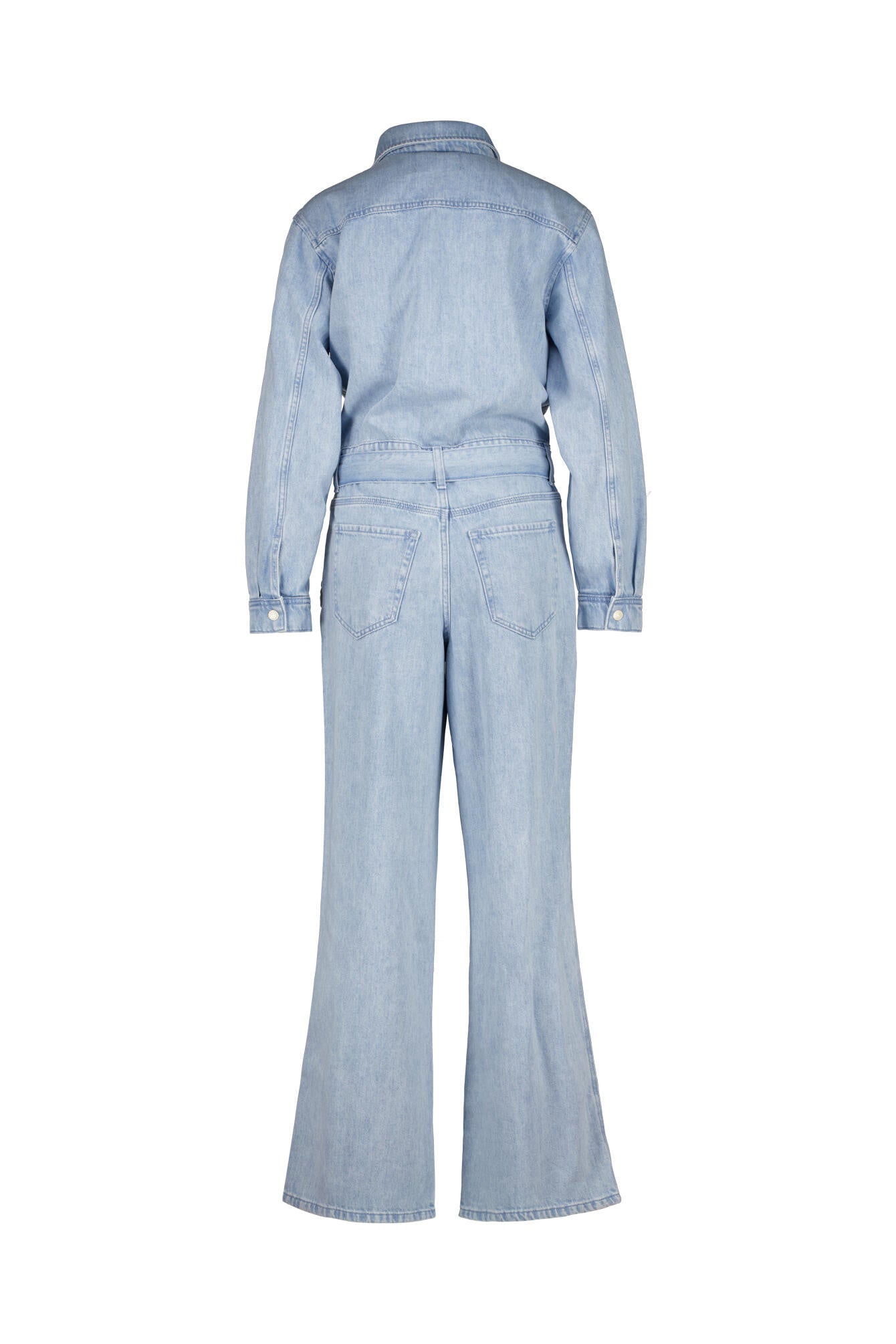 Jeans-Jumpsuit aus Baumwollmix - 5722-Light Blue_Multi_24 - Blau