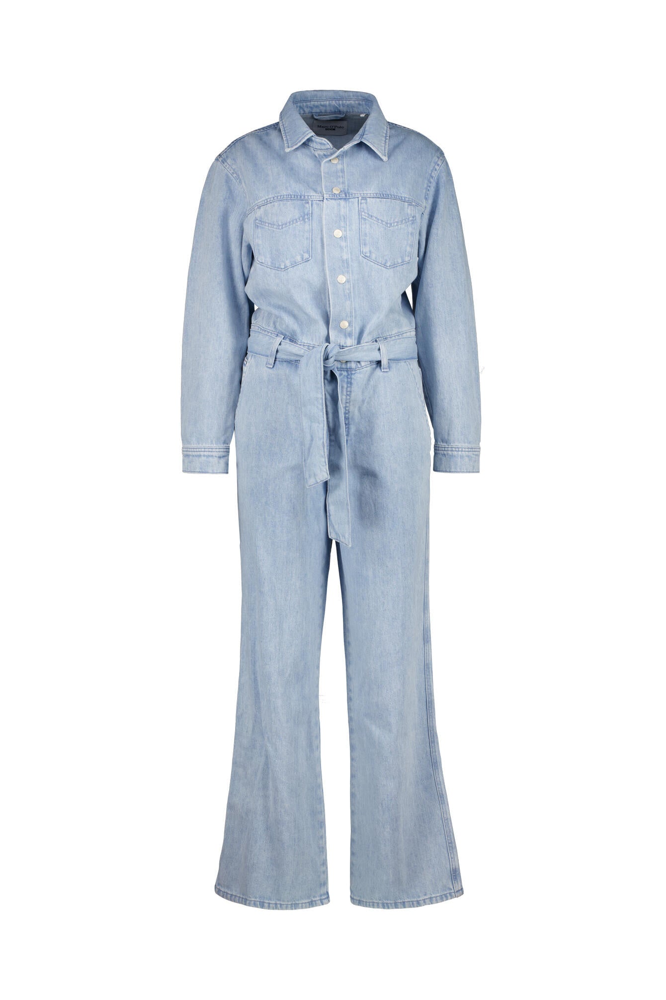 Jeans-Jumpsuit aus Baumwollmix - 5722-Light Blue_Multi_24 - Blau