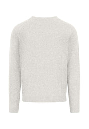 Strickpullover aus Wollmix - 826-winter white - Beige