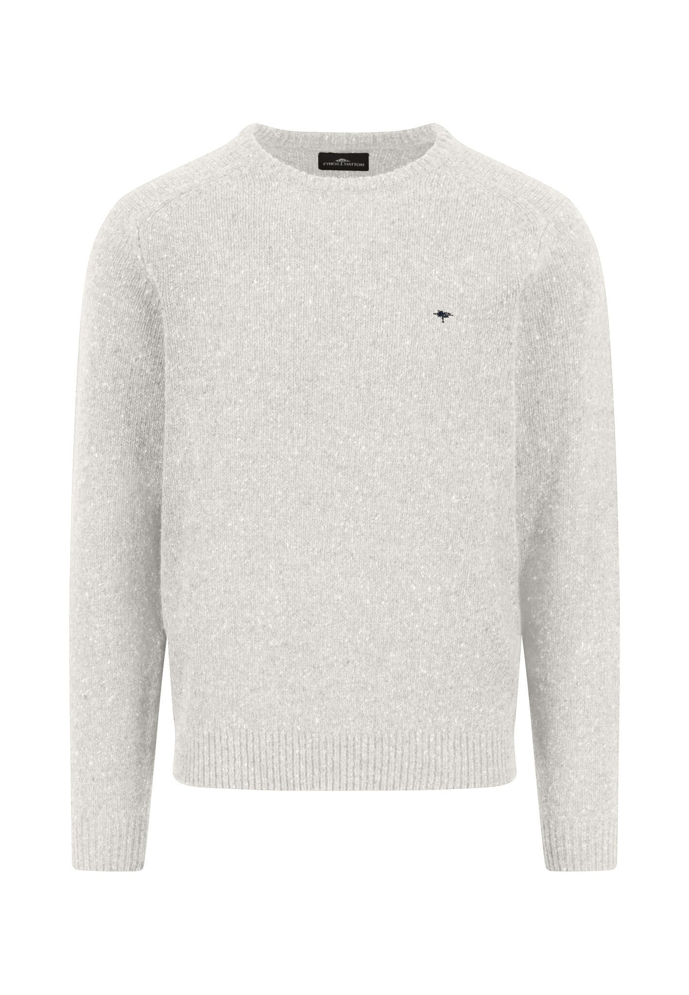 Strickpullover aus Wollmix - 826-winter white - Beige