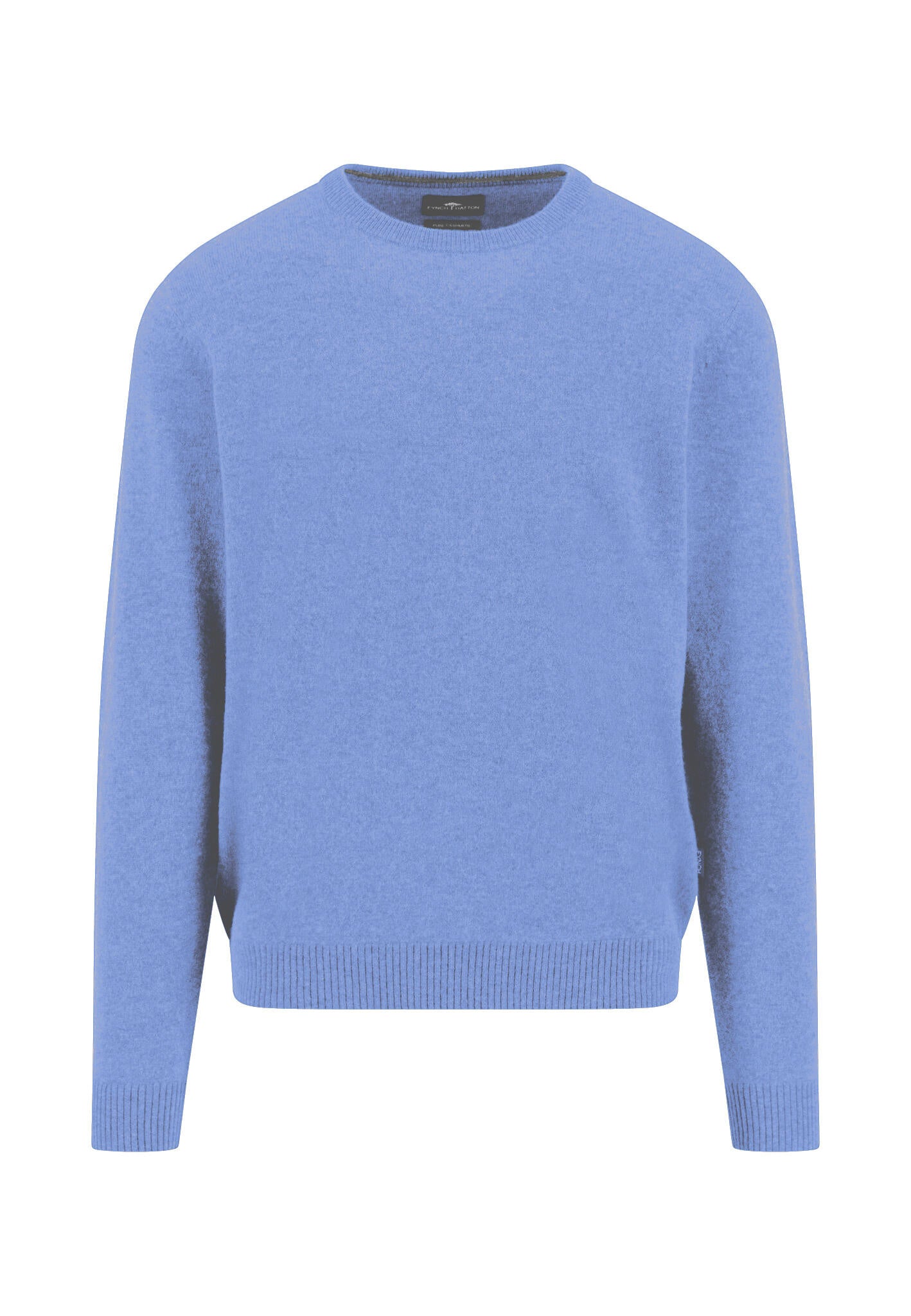 Strickpullover aus Kaschmir - 604-crystal blue - Blau