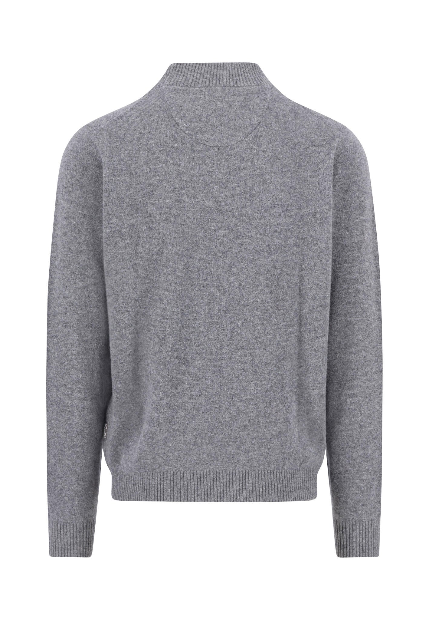 Strickpullover aus Kaschmir - 936-steel - Grau