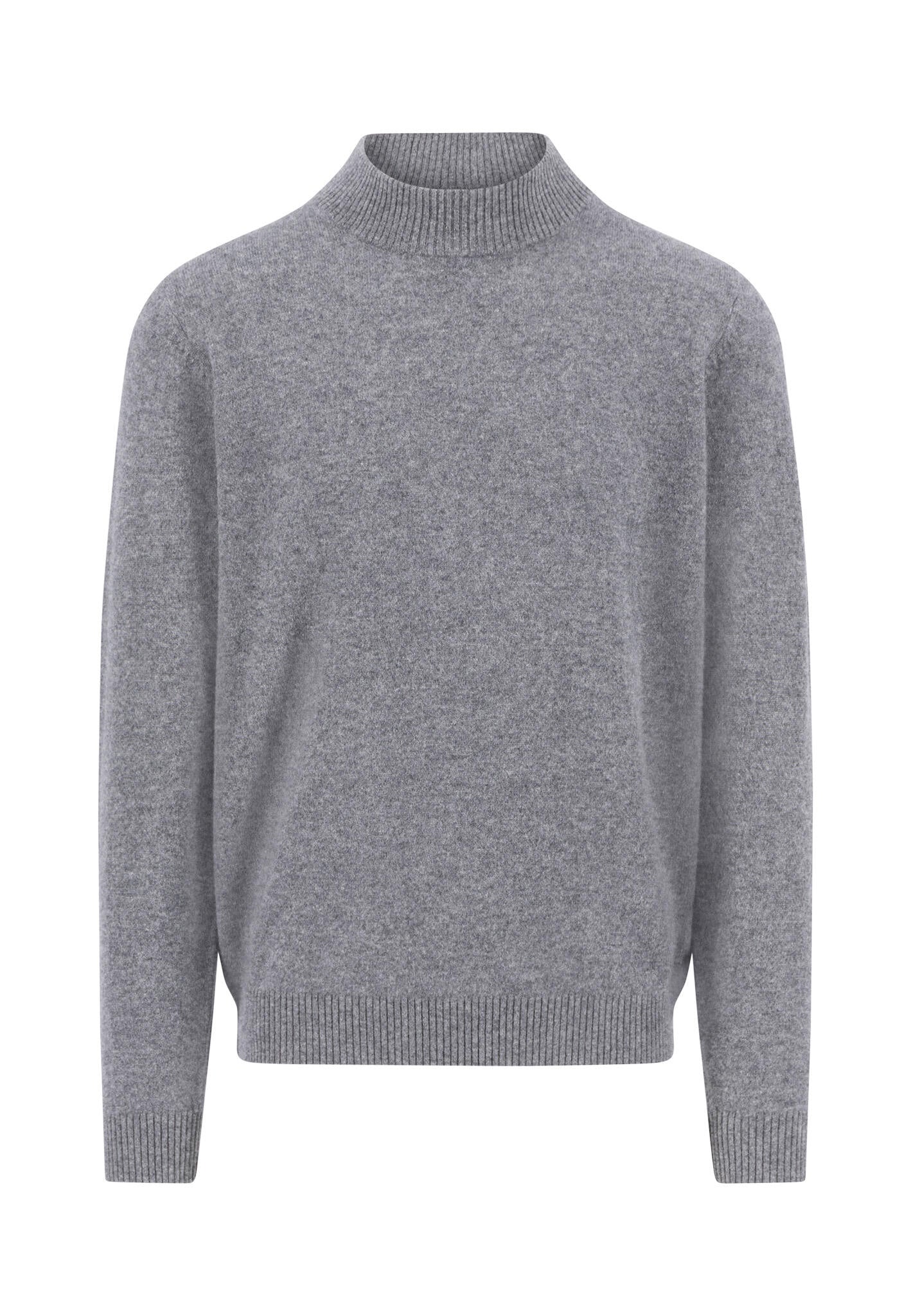 Strickpullover aus Kaschmir - 936-steel - Grau