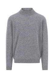 Strickpullover aus Kaschmir - 936-steel - Grau