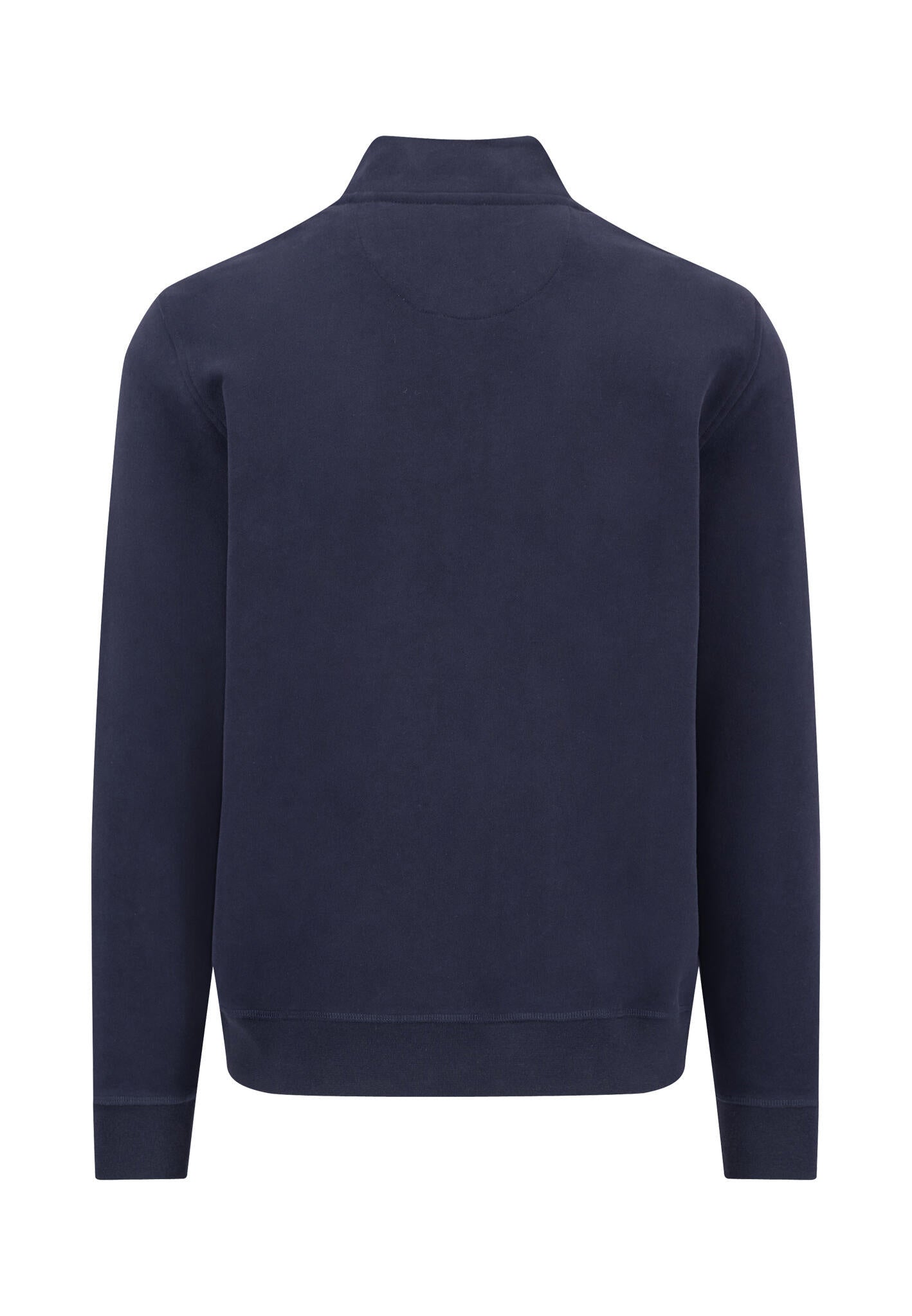 Sweatshirt aus Baumwolle - 690-navy - Blau