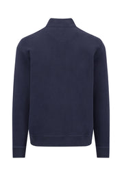Sweatshirt aus Baumwolle - 690-navy - Blau