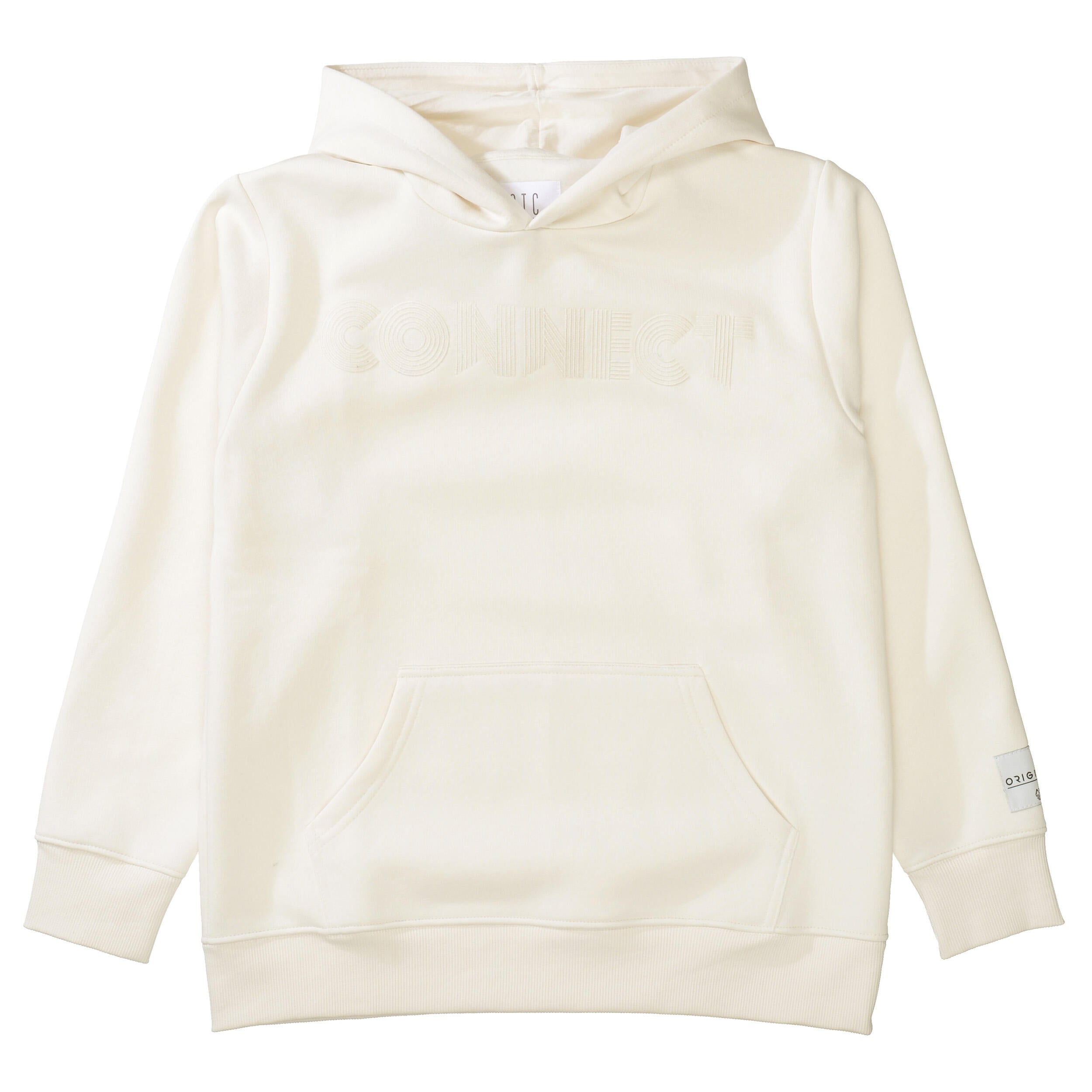 Sweathoodie aus Baumwollmix - 207 NATURE - Creme