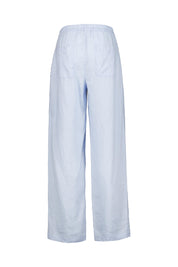 Leinenhose Wide Leg - 601 601 BLUE - Blau